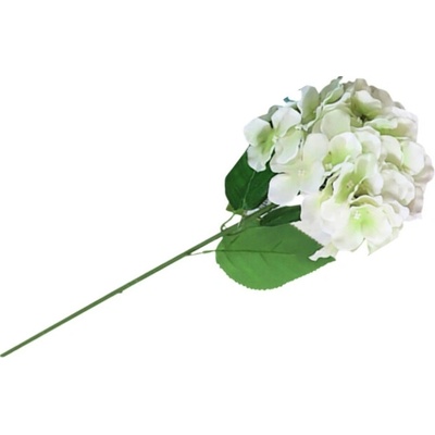 Umělá květina HORTENZIE 54 cm - více barev Barva: Bílá – Zboží Mobilmania