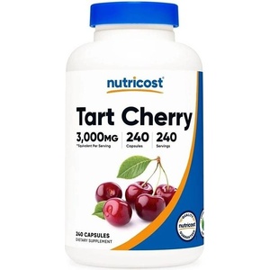 Nutricost Tart Cherry, 3000 mg, 240 капсули, Nutricost (67022 (236101) NC)