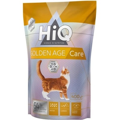 HiQ Cat Dry Senior 0,4 kg