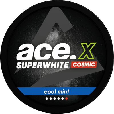 ACE X Cosmic Cool Mint 11,5 mg Slim 20 sáčků