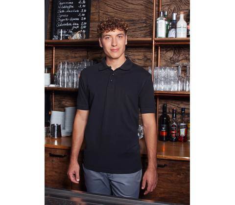 Karlowsky pánske polo Basic čierna