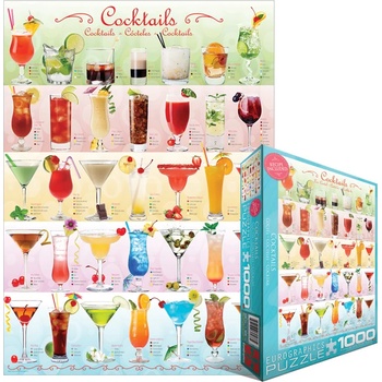 Image 1 of EUROGRAPHICS - Puzzle Cocktails - 1 000 piese