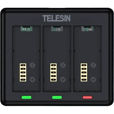 Telesin Nabíječka pro 3 baterie pro GoPro HERO 13 S0-BCG-12-TGP – Zboží Živě