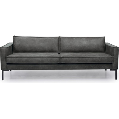 Scandic Тъмносив диван от изкуствена кожа 216 cm Rate - Scandic (14884SN GREY)