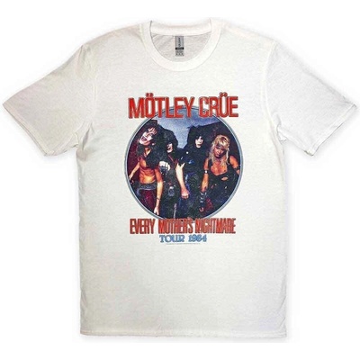 Mötley Crüe Every Mothers Nightmare White L Риза (MOTTEE25MW03)
