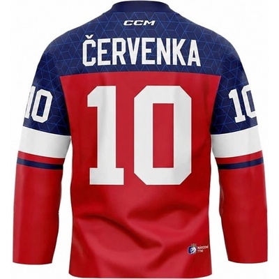 CCM Fandres replica Dres české hokejové reprezentace Roman Červenka #10 2026 červený