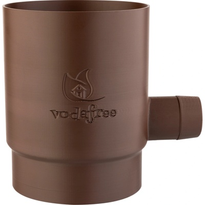 Vodafree Sběrač dešťové vody s filtrem Gustav 120 mm hnědý – Zbozi.Blesk.cz