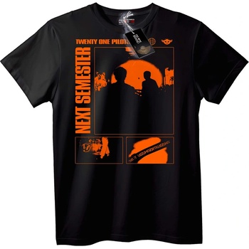 NOONEBRAND Тениска 21 Pilots Следващ Семестър - 2XL, White