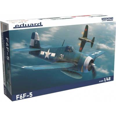 Eduard Grumman F6F-5 Hellcat Weekend reedice 1:48