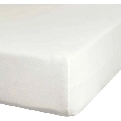 Eurofirany Plachta s napinacou gumou jersey biela 140x200x35