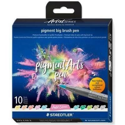Staedtler Pigment big brush 373 10 pastelových barev 373 C10-2