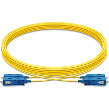 Conneu Оптичен пач кабел SC-UPC-SC-UPC, дуплекс, сингъл мод OS2, 2 мм, 20 метра (CNFJ-SCSCOS2DYE2mm-20)