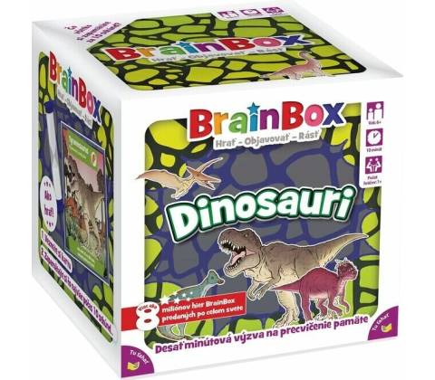 Asmodee BrainBox Dinosauri