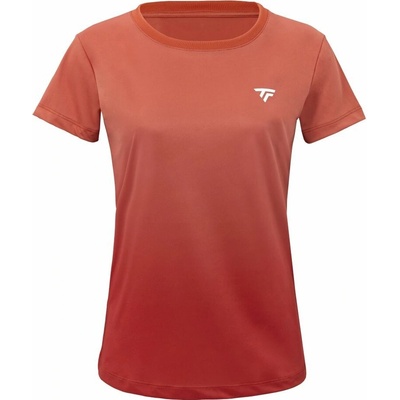 Dámske tričká Tecnifibre Team X Loop terracotta Červený