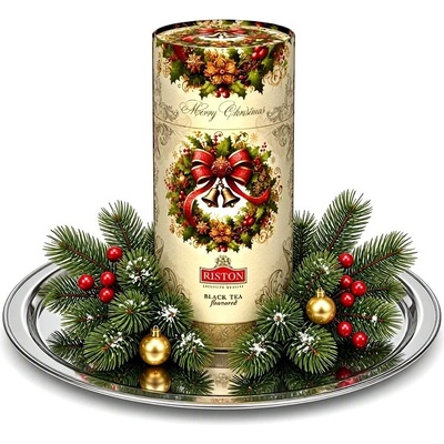 RISTON Merry Christmas Beige papírový tubus 85 g