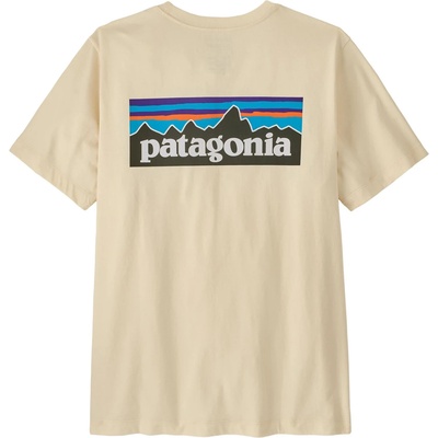 Patagonia Мъжка тениска Patagonia P-6 Logo T-Shirt - Undyed Natural - размер XL (216-8012-0515)