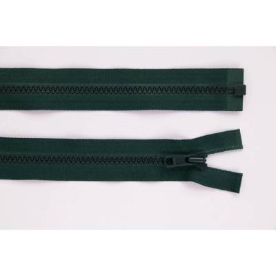 de-park Zip YKK - 65cm - dělitelný - lahvově zelená - 678