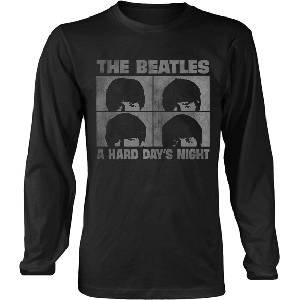The Beatles Hard Days Night (Back Print) Black XL Риза (BEATLST450MB04)