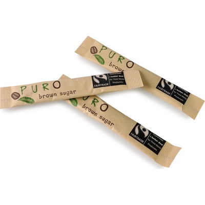 Puro Třtinový cukr Fairtrade porcovaný 1000 x 3 g