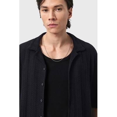AllSaints Памучна риза AllSaints TRACE (M038SE)