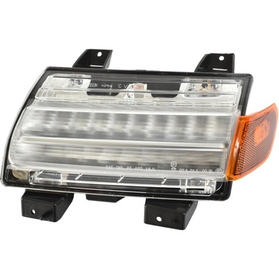 LED smerové a parkovacie svetlo, Ľavá, E1 európska homologácia, Jeep Wrangler JL, Jeep Gladiator JT