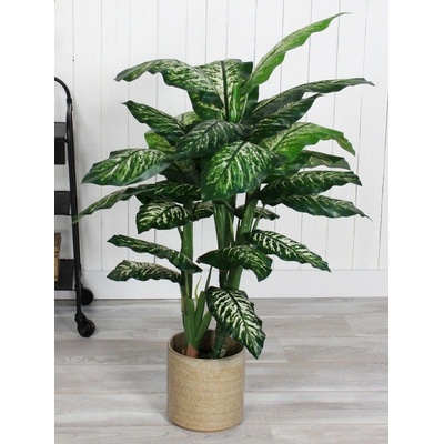 Umělá rostlina Difenbachie, 120 cm, zelená 1026438