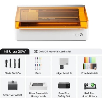 xTool M1 Ultra 4v1 20W DeLuxe