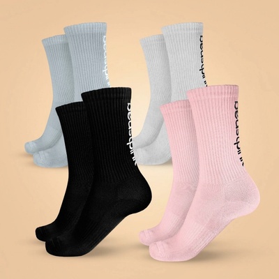 BeastPink ponožky 4Pack