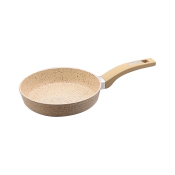 Eco ЕКО-Тиган 26 см с керамично мраморно покритие Крем hx-С7pc26С (018474)