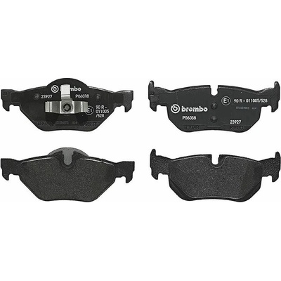 Sada brzdových platničiek kotúčovej brzdy BREMBO P 06 038X P 06 038X