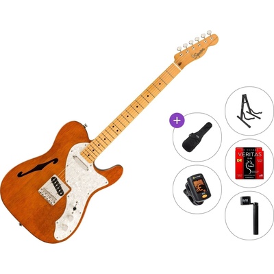 Squier Classic Vibe 60s Telecaster Thinline Standard SET Natural Електрическа китара