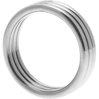 Image 1 of Master Series Троен стоманен пръстен за пенис размер m/l