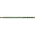 Faber-Castell Grip Jumbo триъгълен цветен молив в зелено металик FC110985 (FC110985)