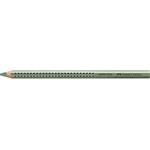 Faber-Castell Grip Jumbo триъгълен цветен молив в зелено металик FC110985 (FC110985)