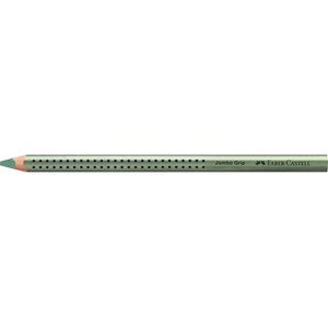 Faber-Castell Grip Jumbo триъгълен цветен молив в зелено металик FC110985 (FC110985)