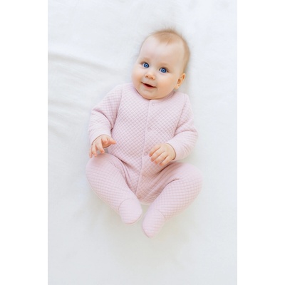 Baby Service Prošívaná kombinéza růžová – Zboží Dáma