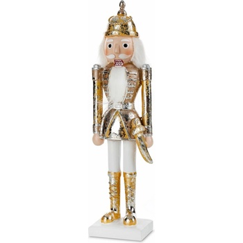 EUROFIRANY VIANOČNÁ NUTCRACKER 25CM ZLATÁ