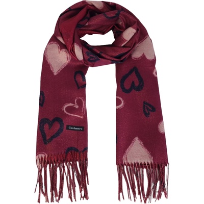 Дамски шал със сърца -Lori