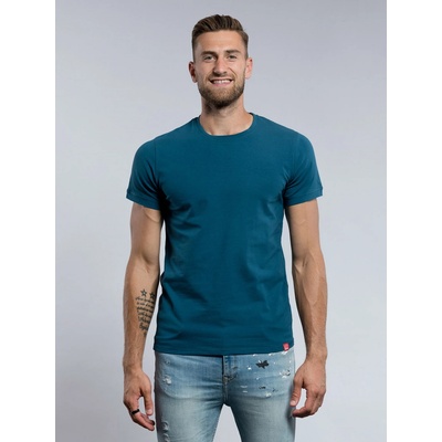 CityZen pánské pánské tričko proti pocení CityZen modrozelené s elastanem