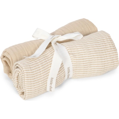 Little Dutch 70x70Pure Soft Beige 2ks