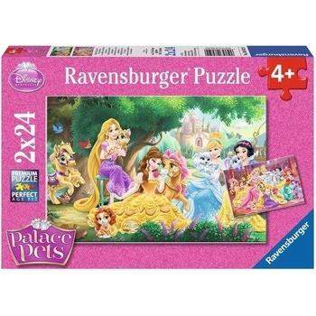 Ravensburger Disney Nejlepší přátelé princezen 2 x 24 dílků