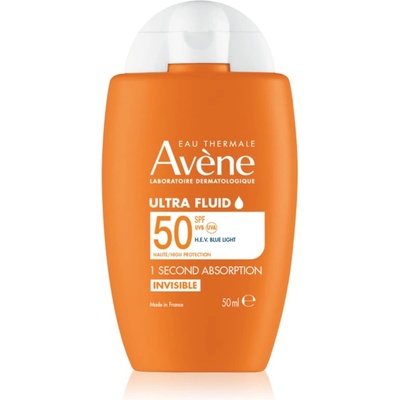 Avène Sun Ultra Fluid Invisible лек защитен флуид SPF 50 50ml