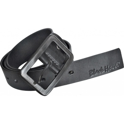 Black kožený pásek 045-98 černý