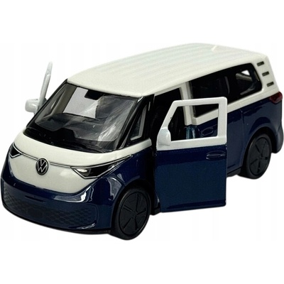 WELLY VW VOLKSWAGEN ID. BUZZ BIELO-MODRÝ NOVÝ KOVOVÝ MODEL 43829 1:34