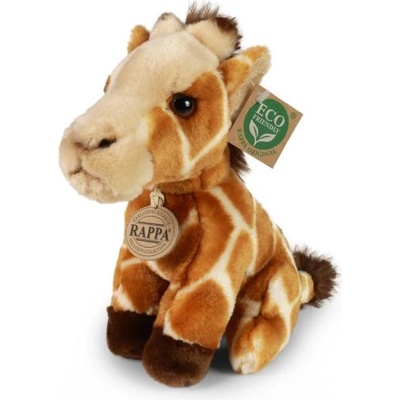 Rappa Плюшена жирафа седяща 18 см eco-friendly