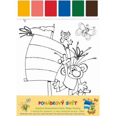 Kreativní omalovánková sada Pohádkový svět