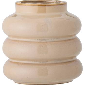 Bloomingville Ваза Iston 11 см бежова (82061046)