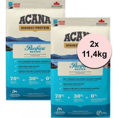 Acana Pacifica Recipe 2 x 11,4 kg