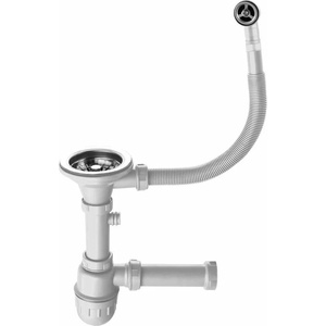 Quadron Сифон Quadron Unique за гранитни мивки с покритие от неръждаема стомана (BM1G4) Мивка за вграждане
