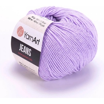 Yarn Art příze YarnArt Jeans 89 světle fialová